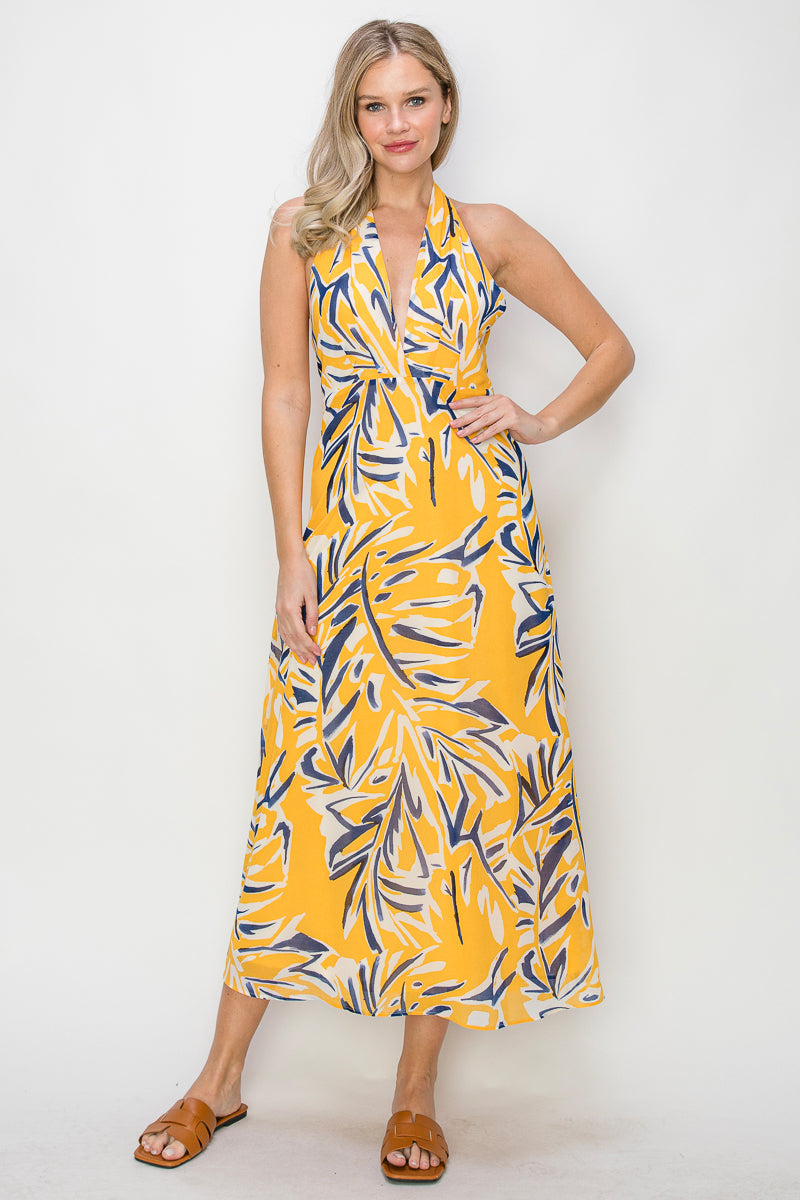 Yellow Stone Maxi Dress