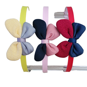 Two Tone Butterfly Headband For Girls