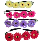 Sunflower Elastic Headband for Girls