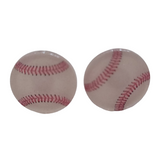 Baseball Glitter Studs