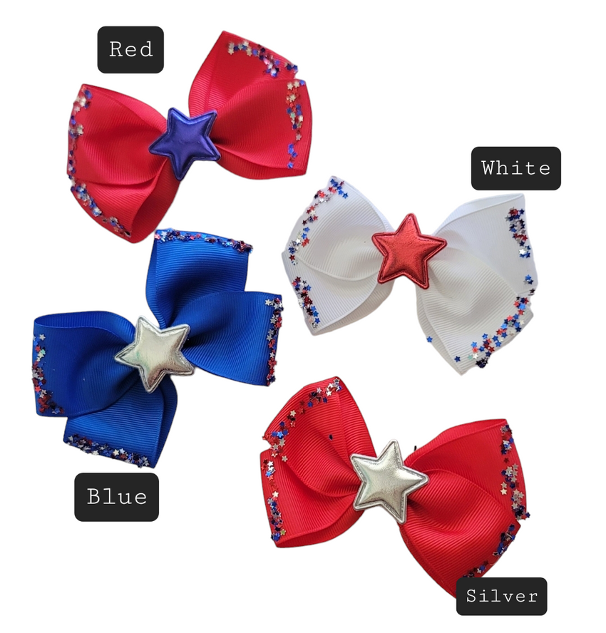 Sparkler Star Bows